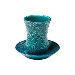 Turquoise Ottoman Tea Glass