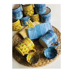 Hand-Painted Ceramic Mug