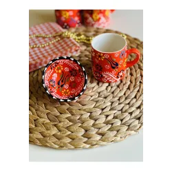Hand-Painted Ceramic Mug