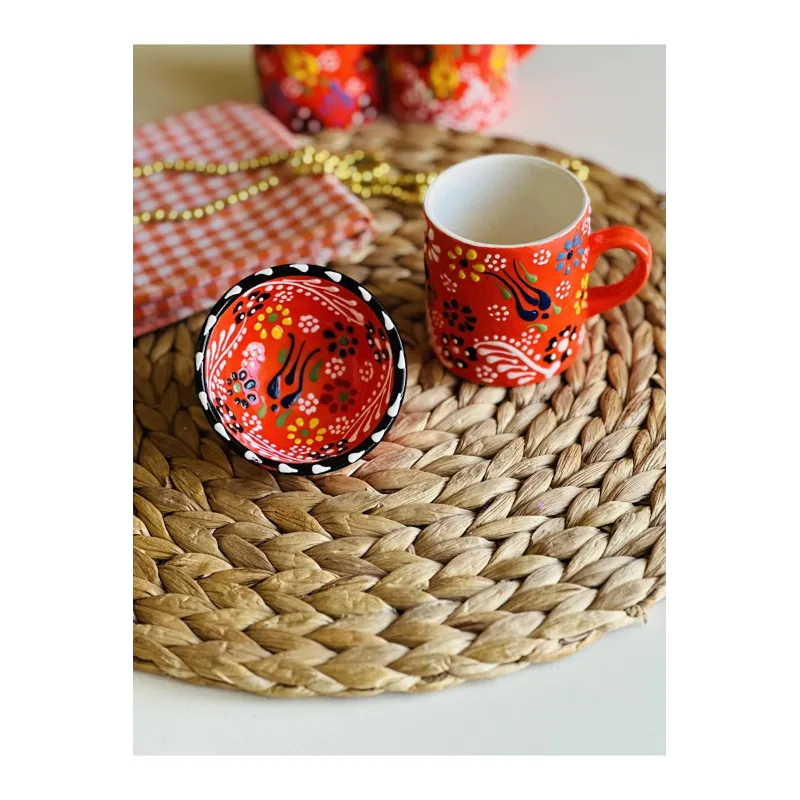 Hand-Painted Ceramic Mug