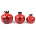 Hand-Painted Ceramic Pomegranate Set