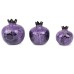 Hand-Painted Ceramic Pomegranate Set