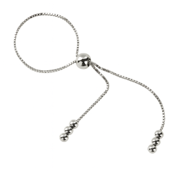Adjustable Silver Bracelet