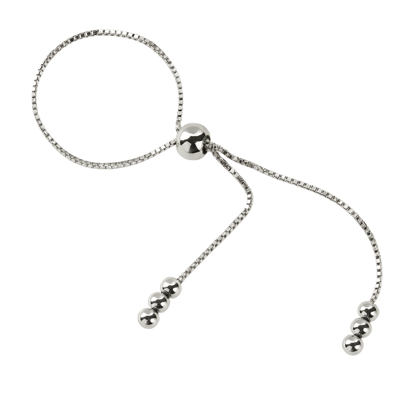 Adjustable Silver Bracelet