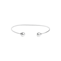 Silver Orb Bracelet