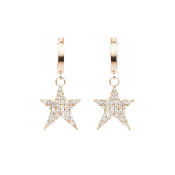 Silver Starshine Earrings
