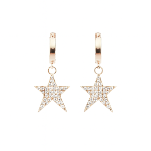 Silver Starshine Earrings
