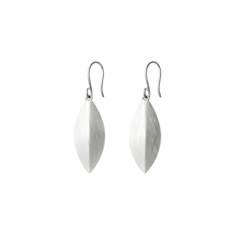 Silver Leaf Earrings