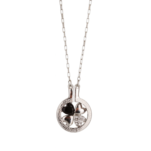 Lucky Clover Silver Necklace