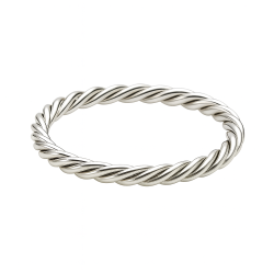 Classic Twist Silver Ring