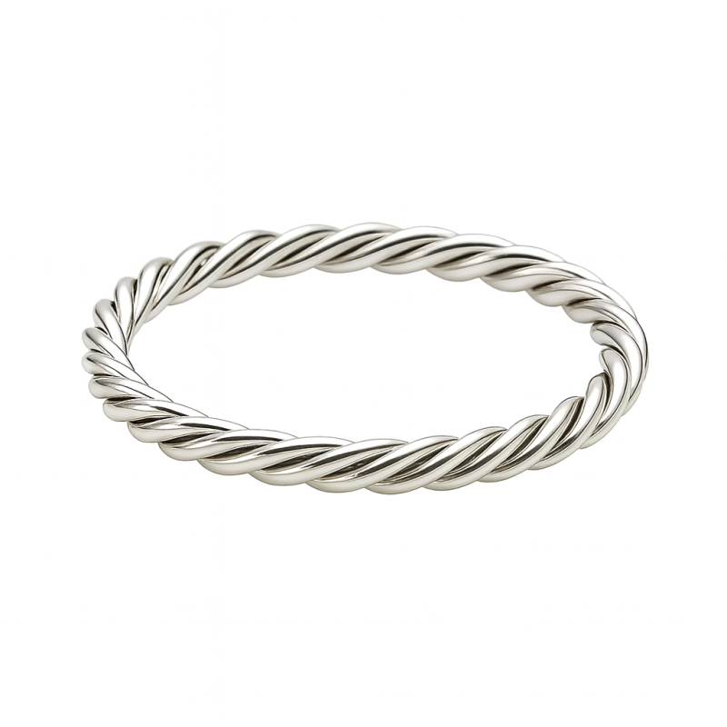 Classic Twist Silver Ring
